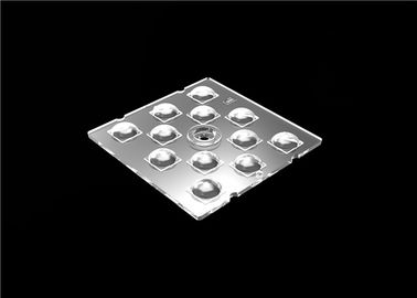 Прозрачный объектив СИД материала ПММА, квадратный размер объектива Л50*В50мм СИД